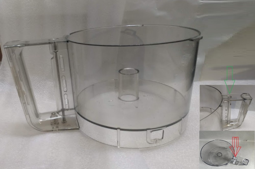 Cuisinart DLC 2007 WB Food Processor Work Bowl Only