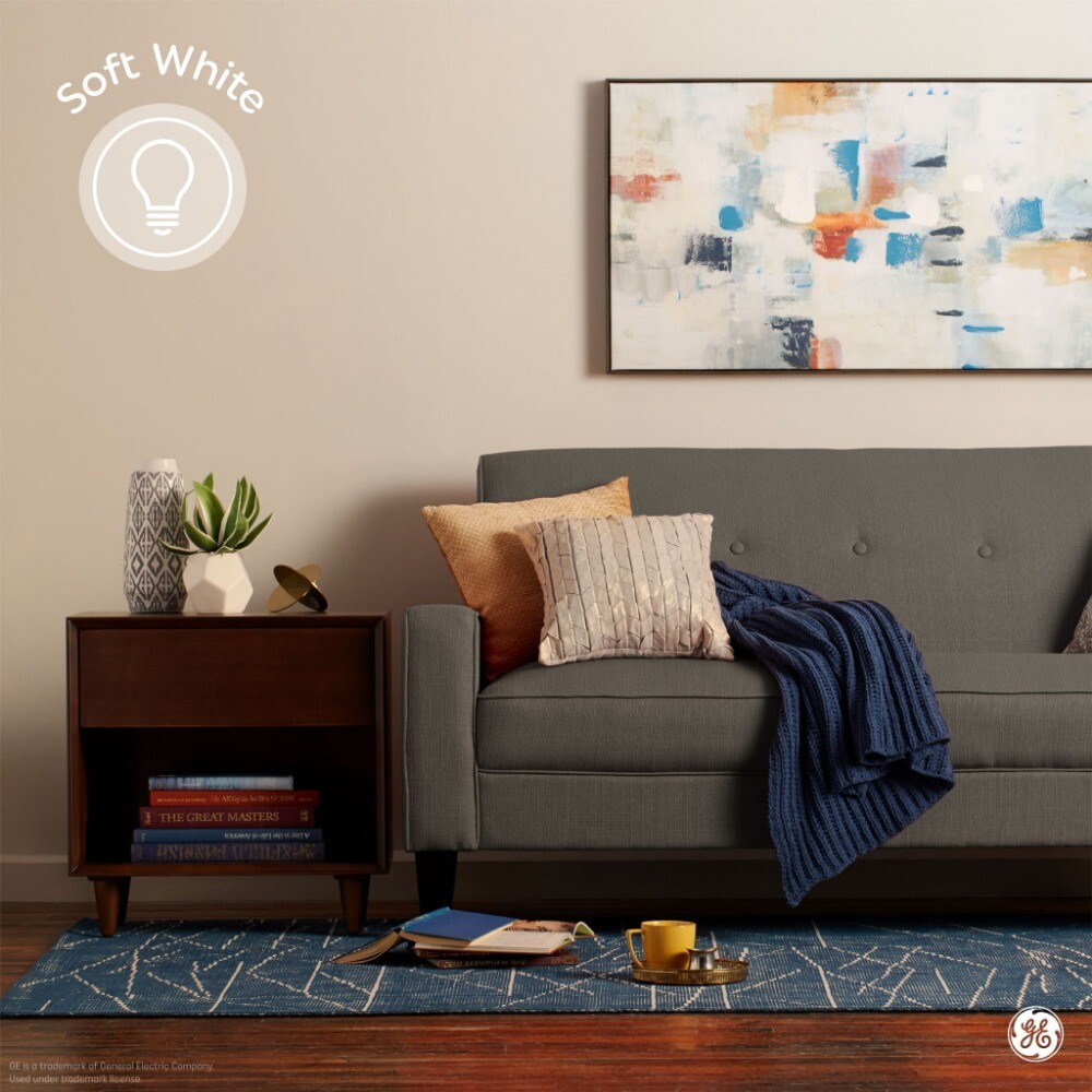 GE LED Light Bulbs, 100 Watt, Soft White, A19 Bulbs, Medium Base