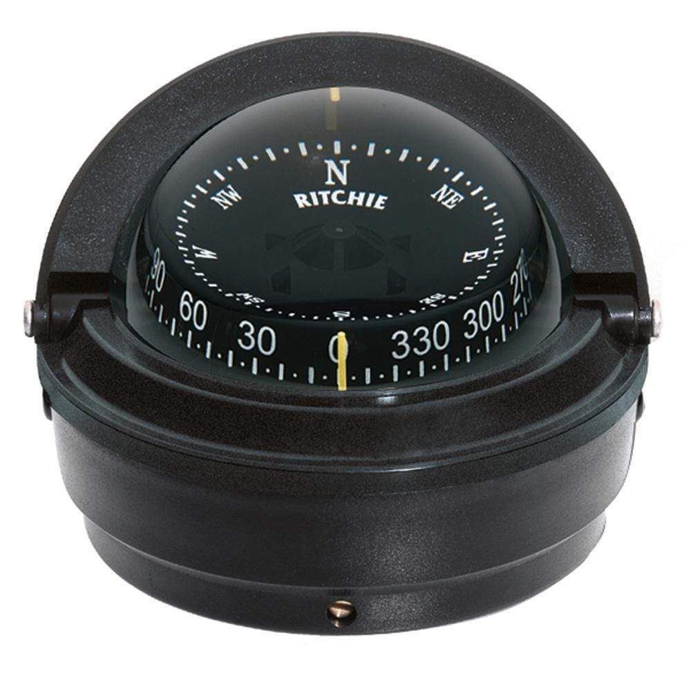 Ritchie Voyager Surface-Mount Compass Black #S-87