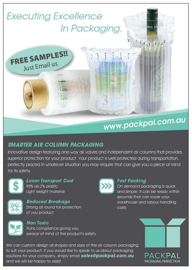 Air Column inflatable packaging bag X10 for baby formula