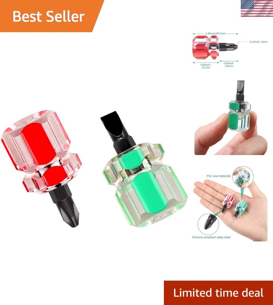 Mini Sewing Machine Tool - High-Quality Screwdriver Set with Easy-Grip Handles