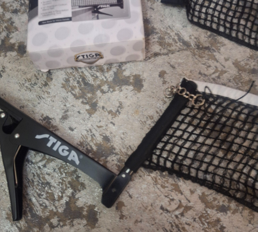 Stiga MasterSeries Tournament Clipper 72" Net & Post Set *Missing Bracket*