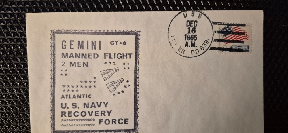 Gemini 6 - Milestone/Event Covers