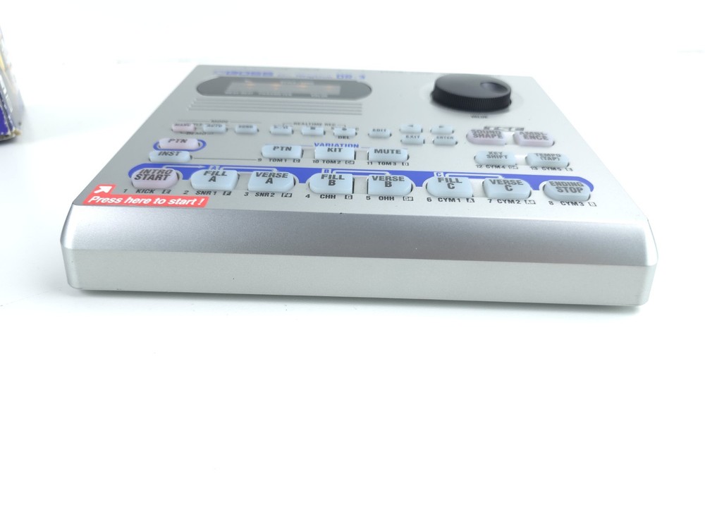Boss Dr. Rhythm DR-3 Drum Machine Tested Works With Box