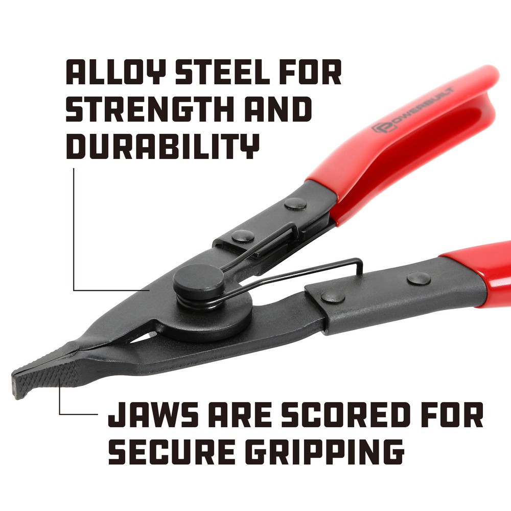 Powerbuilt Internal Snap Ring Pliers - 648633