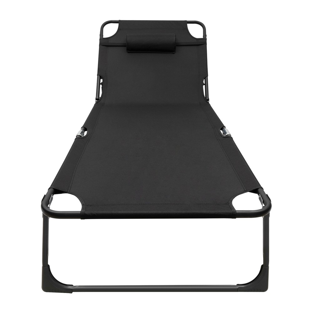 Heavy Duty Folding Camping Cot – Adjustable Nap Bed for Office & Outdoor Use