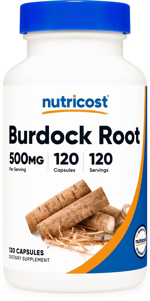 Nutricost Burdock Root 500mg, 120 Capsules