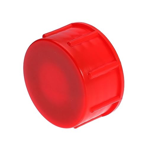 Gas Can Cap Replacement Red Coarse Thread Cap Solid Transportation Gas Cap-O2
