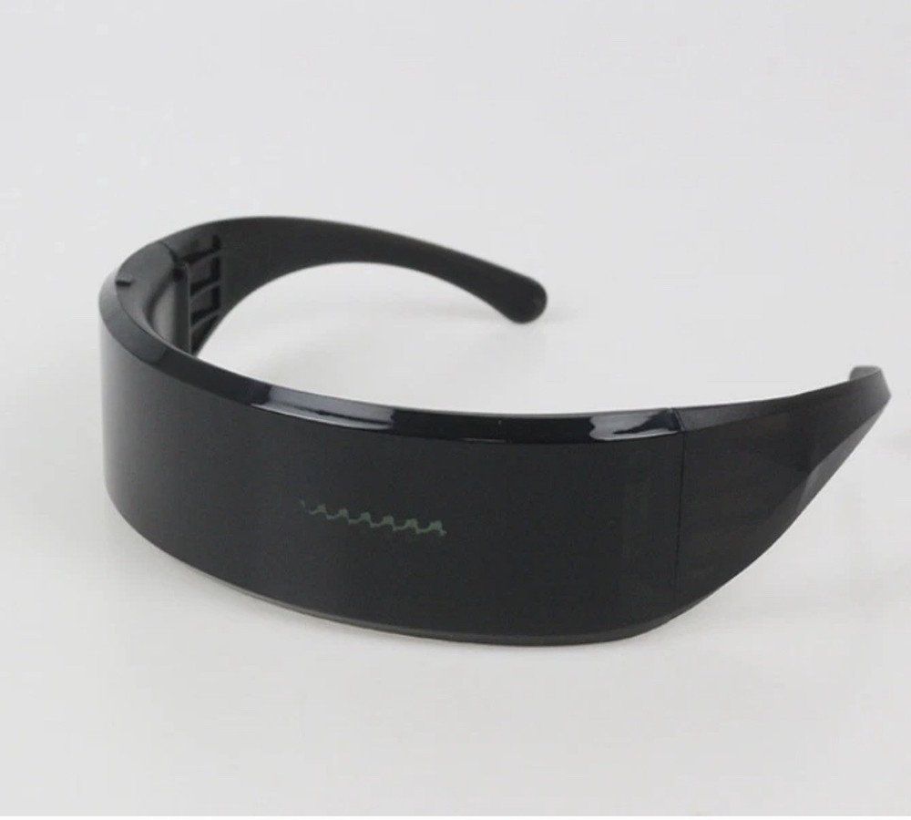 LED Customizable Bluetooth Glasses, APP Control LED Display Smart Glasses