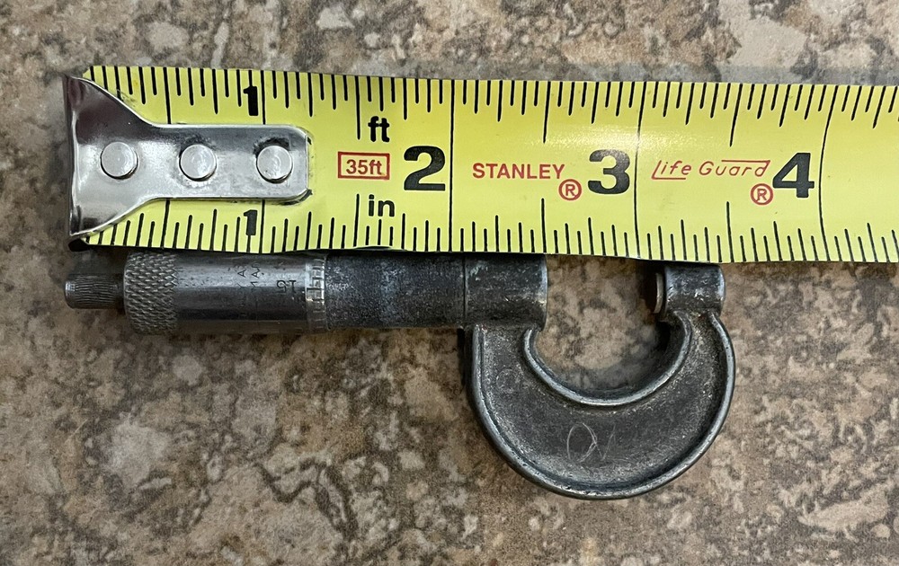 Vintage Woolworth Micrometer Caliper