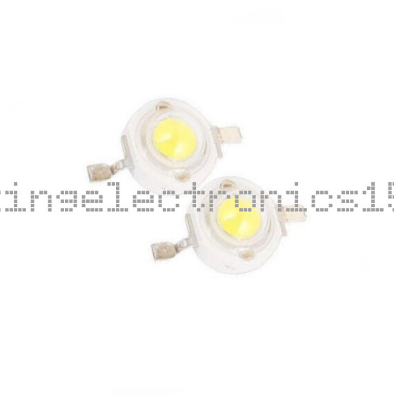 10PCS 1W Pure White SMD LED Beads NEW