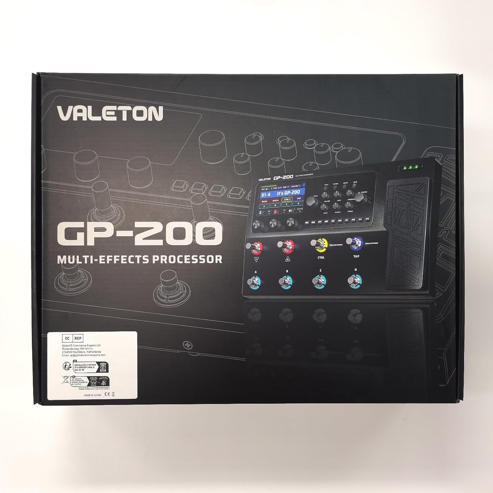 VALETON GP-200 Multi-Effects Guitar/Bass Pedal with Expression