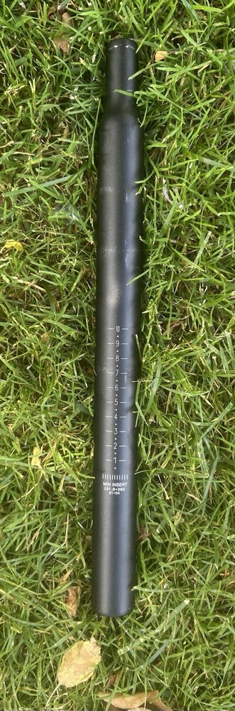 Bicycle Seat Post  31.8  Black Aluminum