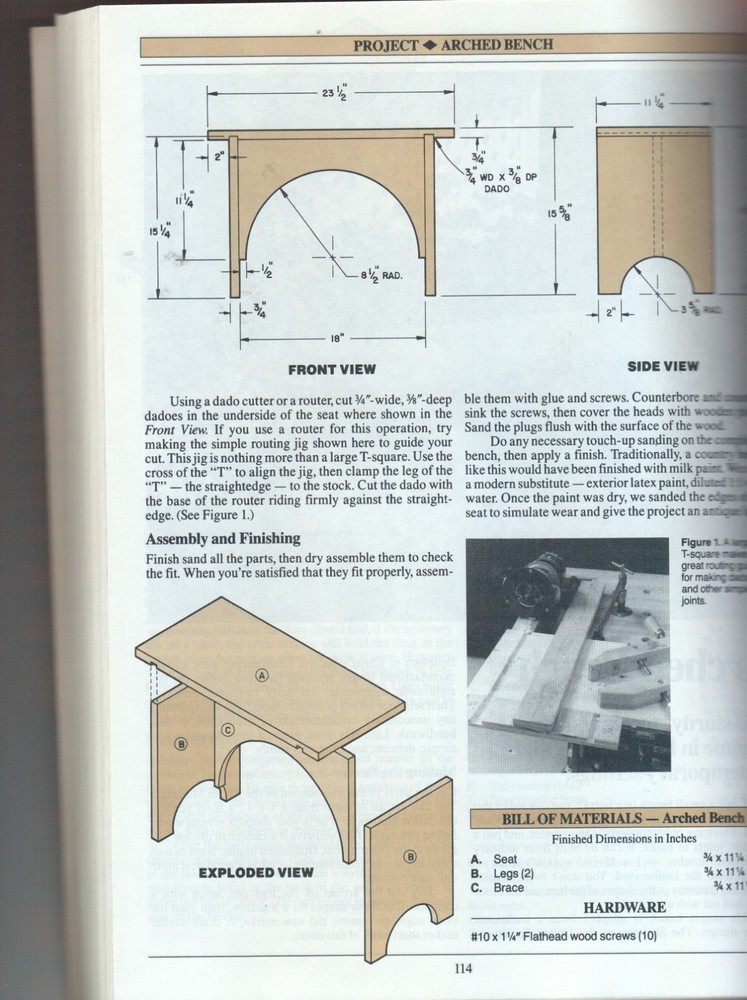 Popular Science Woodworking Projects 1989 Yearbook