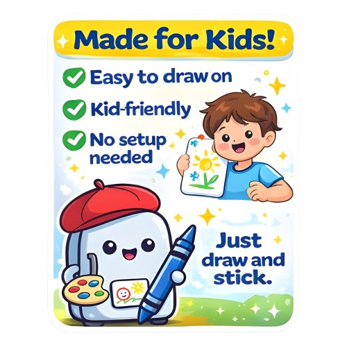 Doodle Stick Magnet Kids Art Creativity Drawing Activity 5 Pack