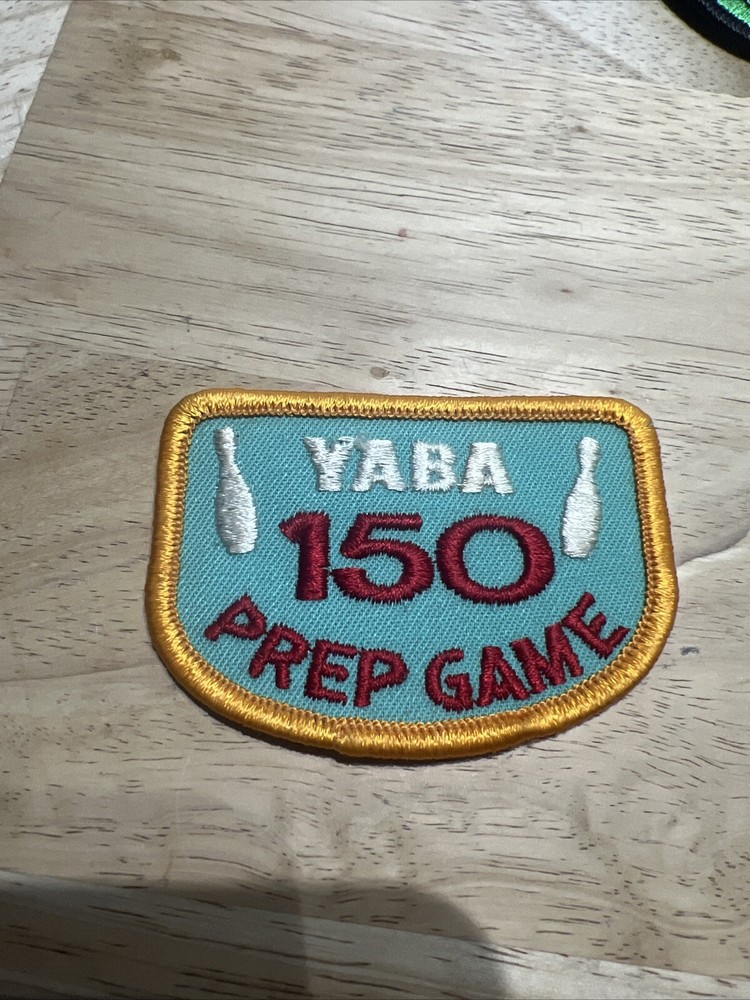 YABA Youth Bowling 150 Prep Game 2” X 3” Patch
