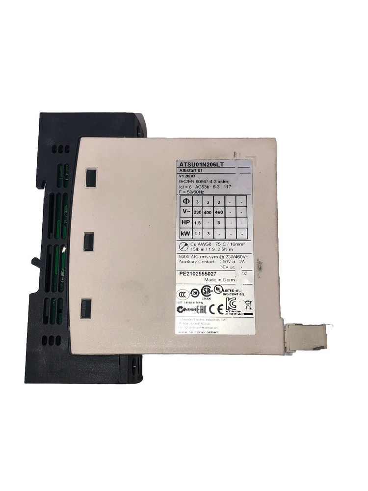Schneider ATSU01N206LT, Soft Starter for Asynchronous 3 Phase Motor