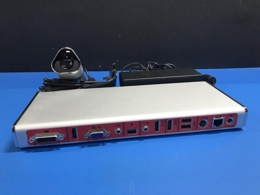 Polycom Group 500 Video Conference System 2201-68113-001 W/ AC Adapter + Camera