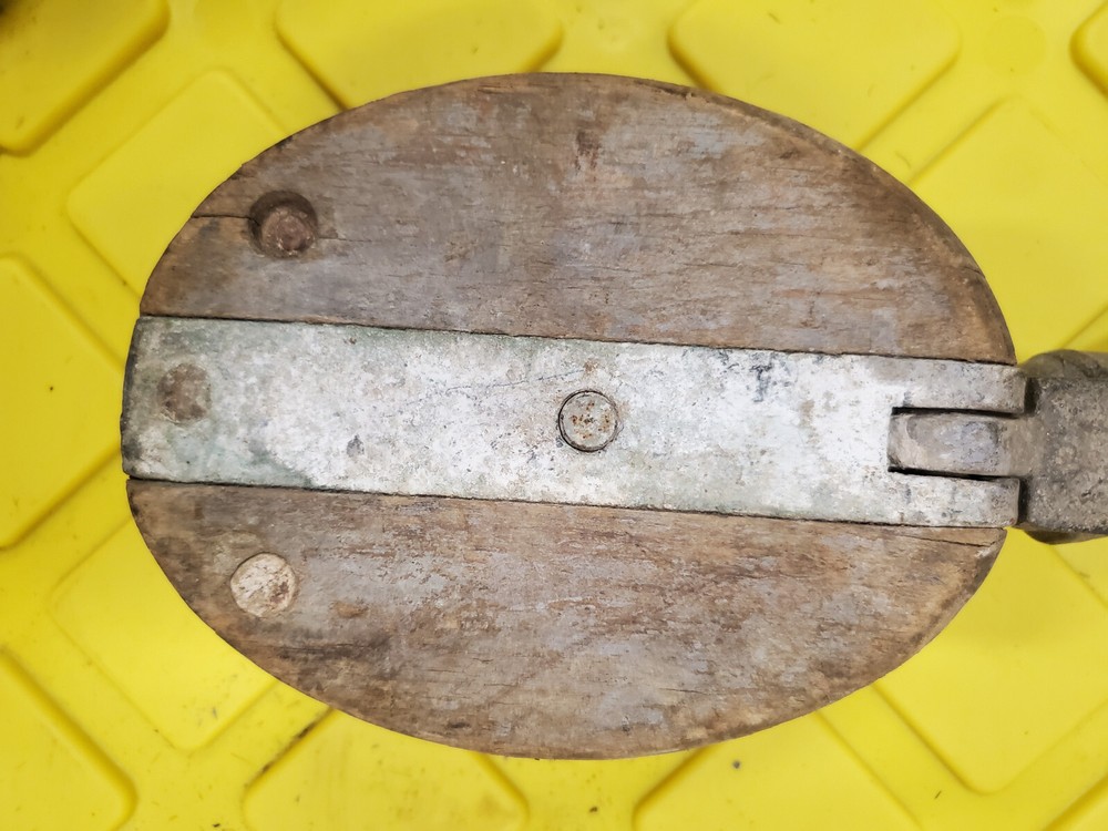 Vintage Block and Tackle Pulley #3