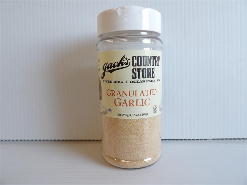 Jack's Granulated Garlic, 8.5 oz.