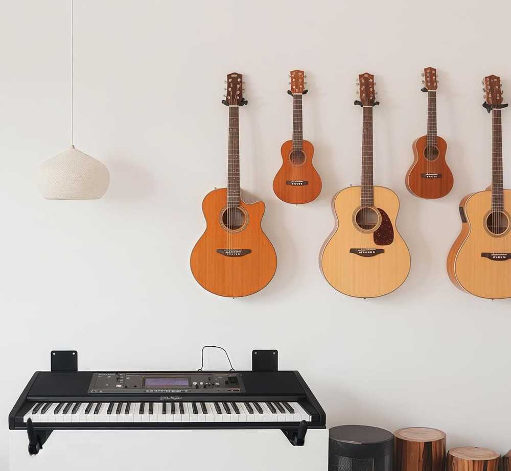 Musical Keyboard Stand Mount, Keyboard Arms Adjustable Wall Mounts, ...