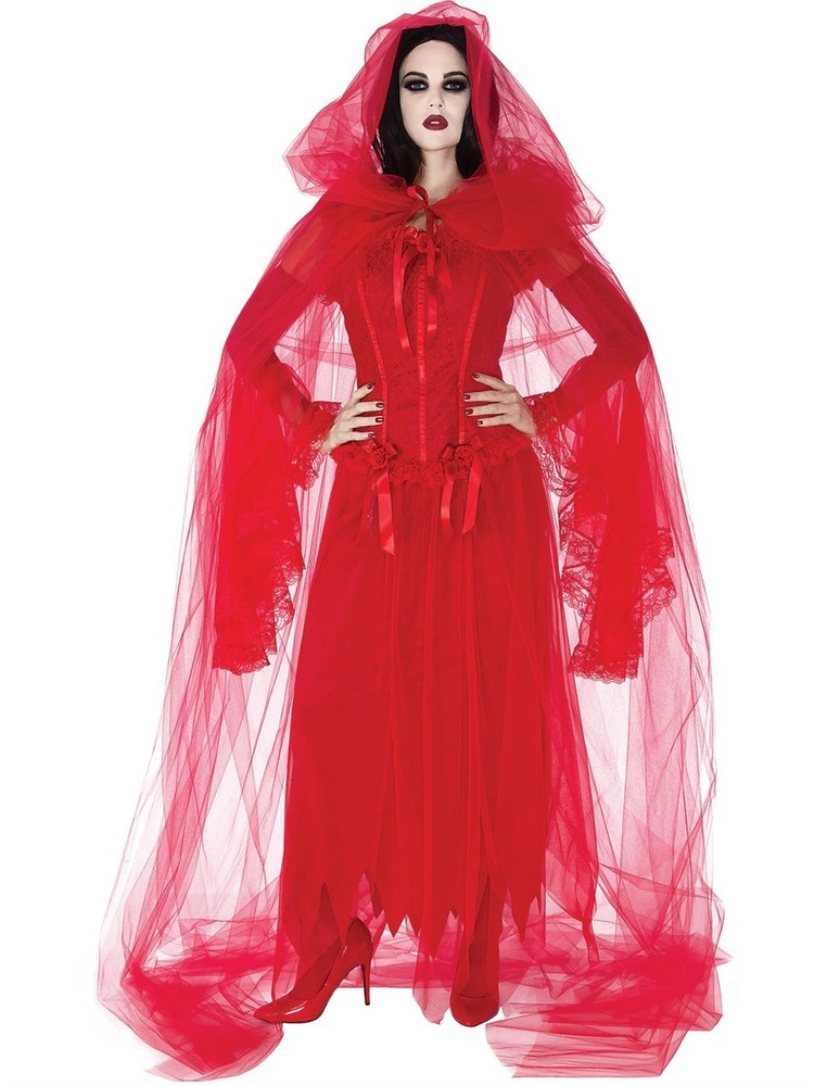 Cursed Scarlet Red Cape