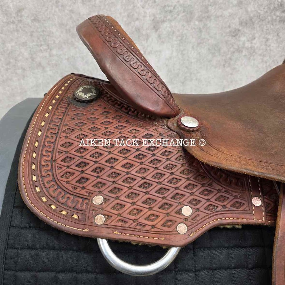 Kowalsky Western Saddle, 15.5" Seat (Read Description)