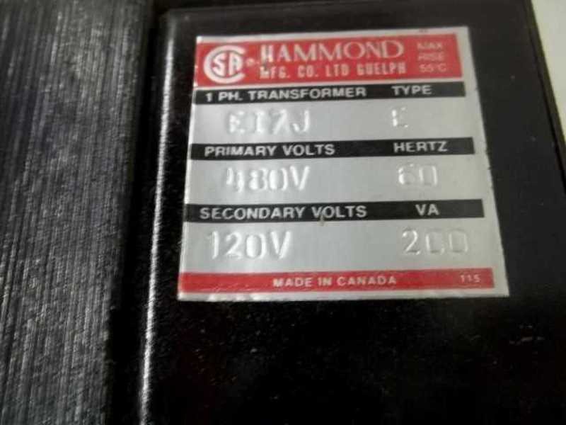 HAMMOND E17J TYPE E TRANSFORMER UNMP