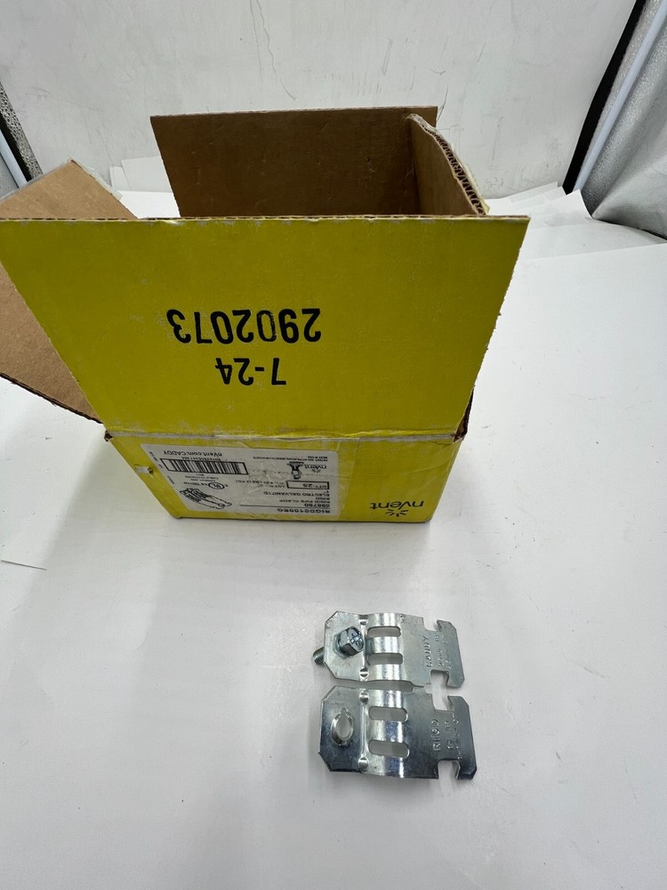 (QTY 25) nVent RIGD0100EG Caddy Rigid Pipe Clamp 1" Electro Galvanized