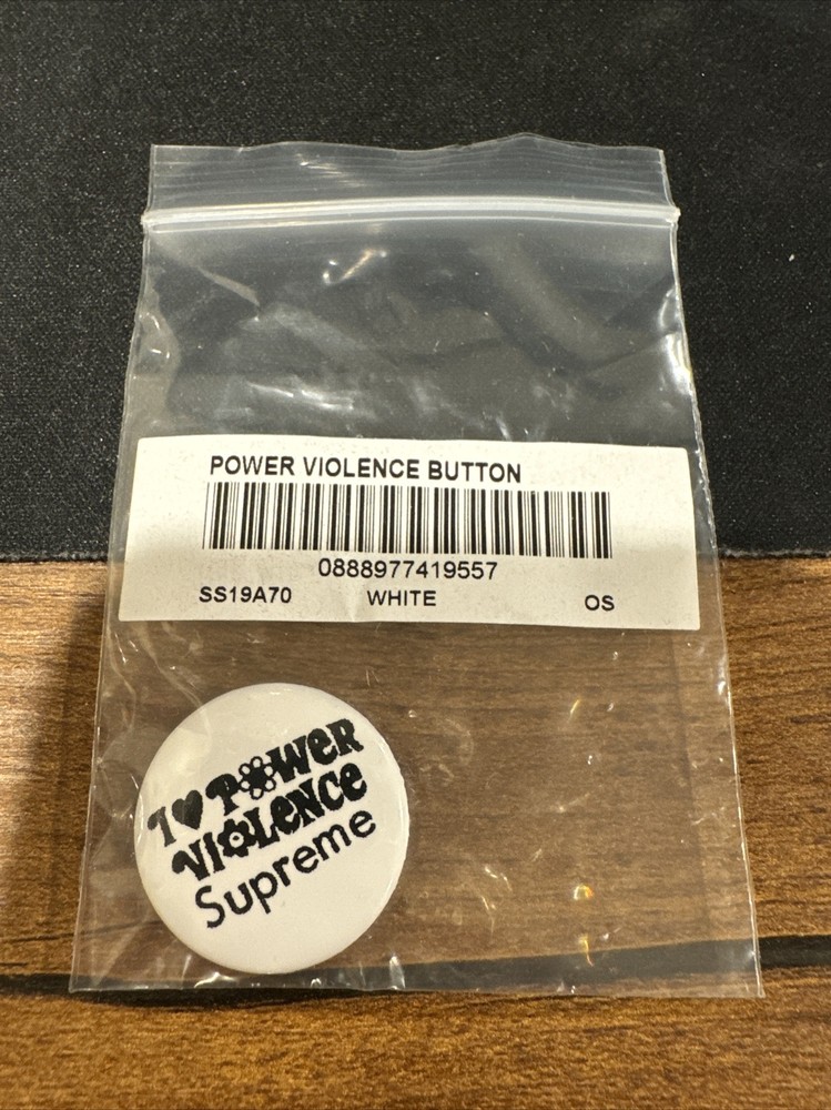 Supreme Power Violence Pin Box