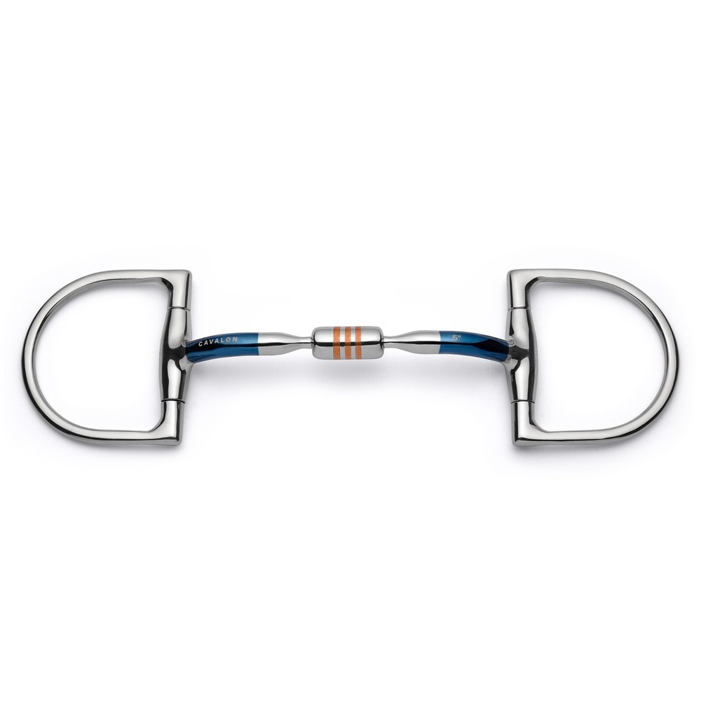 Cavalon Hunter D-Ring Capsule Sweet Iron Snaffle Bit