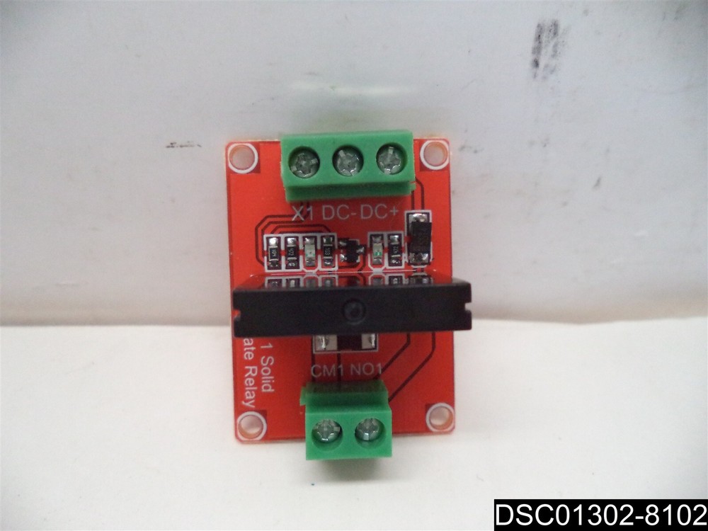KNACRO 1-way High-level Solid State Relay Modules Red Board DC 24V AC 240V