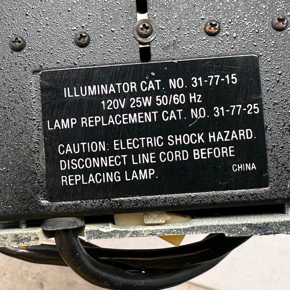Cambridge Instruments Monocular Compound Microscope WF10X 4X/10X/40X Objectives
