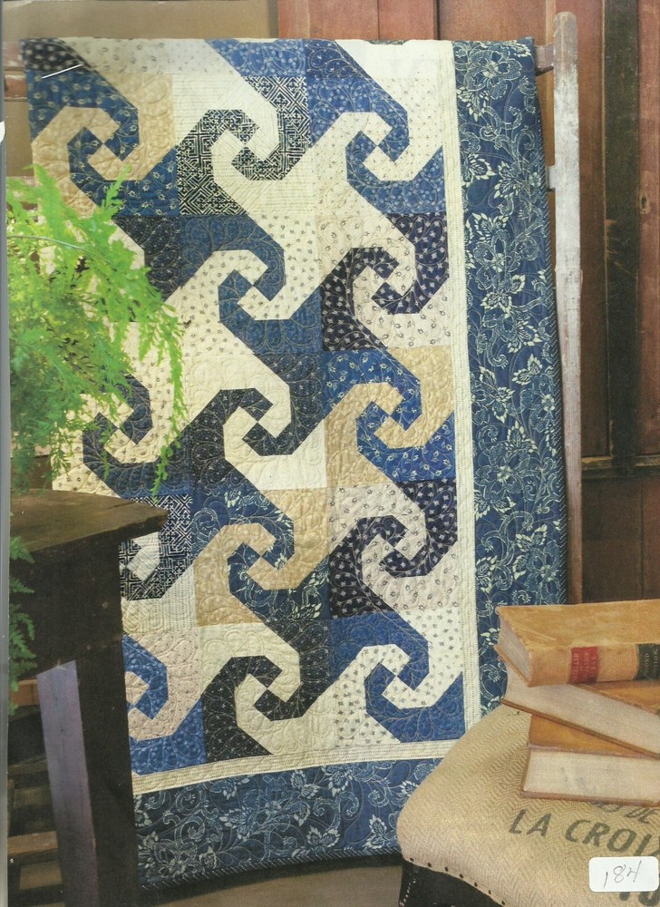 B0011  BIG SKY BLUES  QUILT PATTERN/INSTRUCTIONS