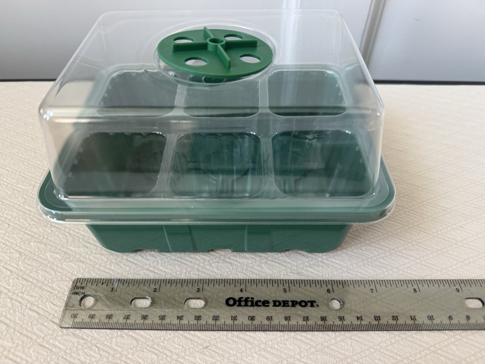 30 Pack Seed Starter Tray Seedling Tray Humidity Adjustable Plant Starter Kit