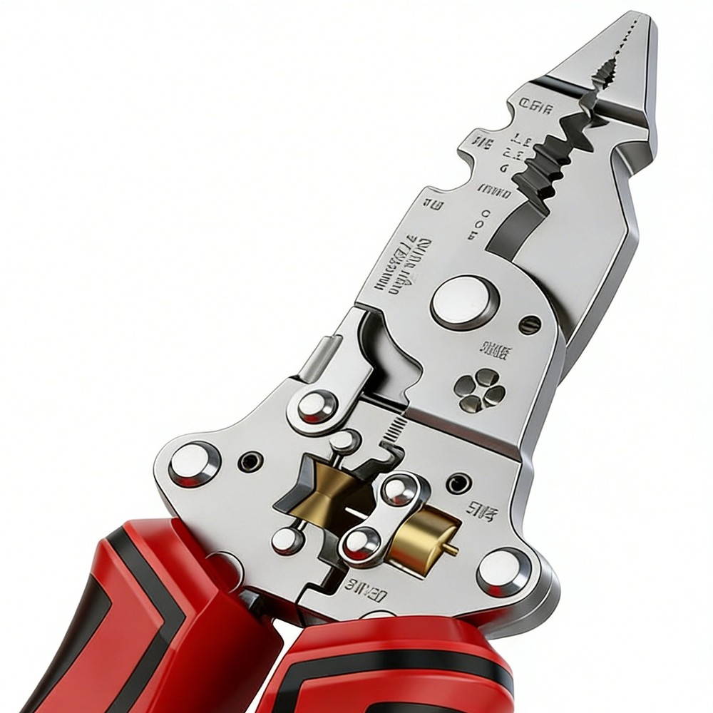 16 in 1 Wire Stripper Twister for Cutting and Pulling Wires,Cable Scissors