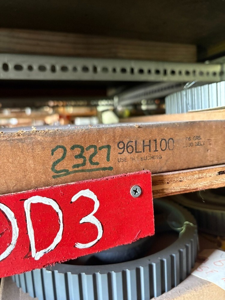 96LH100 browning gearbelt pulley