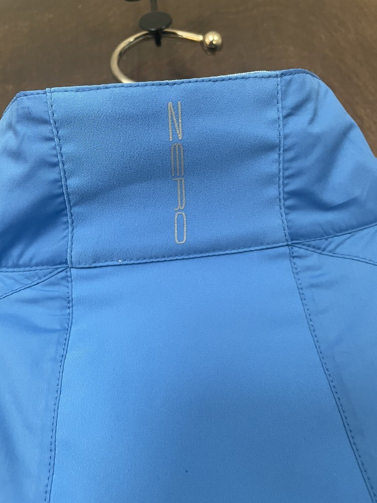 Zero Restriction Classic Golf Windshirt Jacket Men Large Light Blue Lightweight
