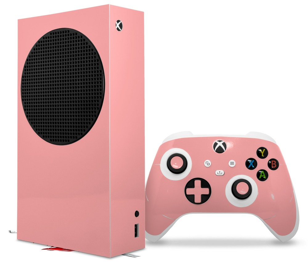 Skins XBOX Series S Console Controller Solids Collection Pink