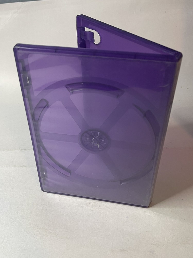 Official Original Microsoft XBOX 360 Purple Kinect Replacement Case READ DESCRIP
