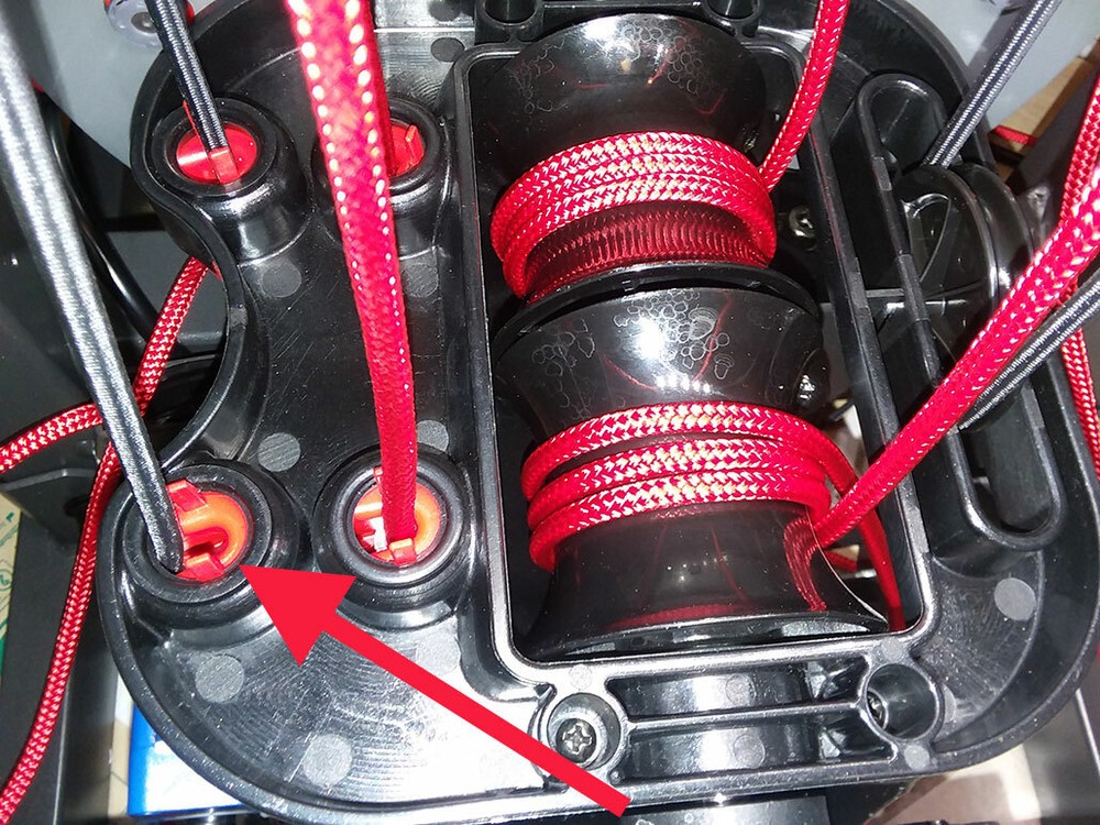 TWO USED BOWFLEX HVT Cable Ground Inserts Holder Attachments