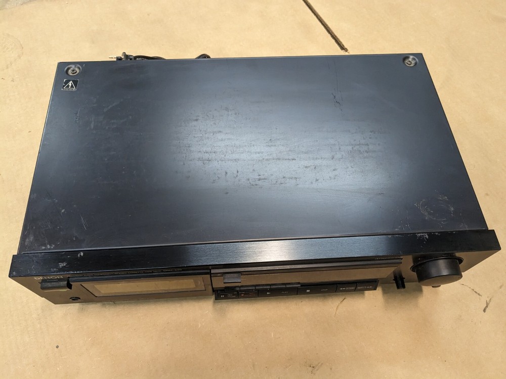 Denon DRM-540 Stereo Cassette Tape Deck HX Pro