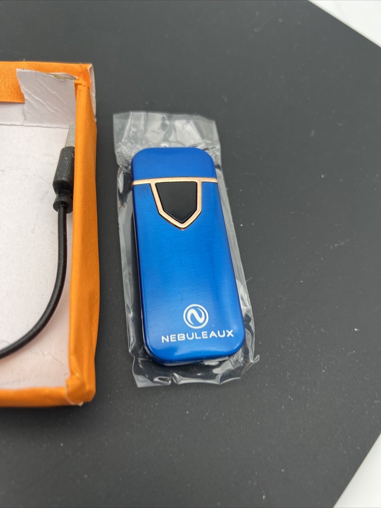 NEBULEAUX USB METAL Flameless Lighter Blue
