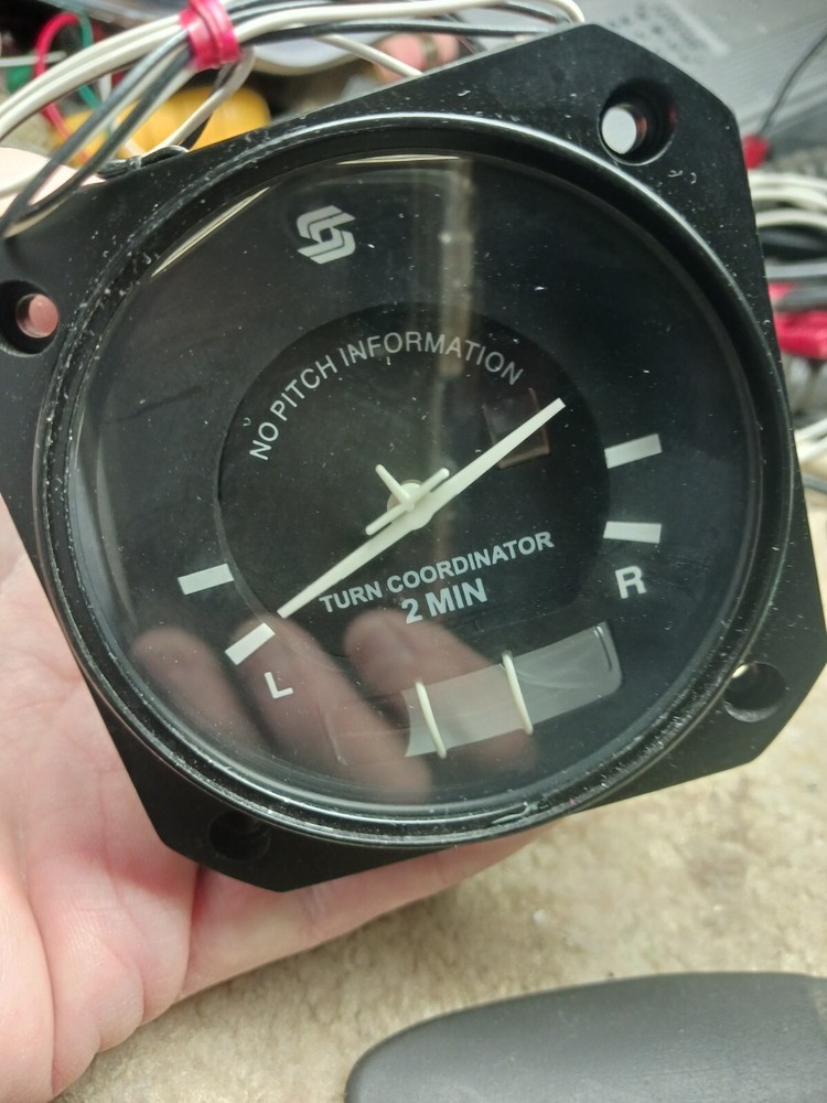 S-TEC 6405-28L Turn Coordinator Indicator (28 VDC)