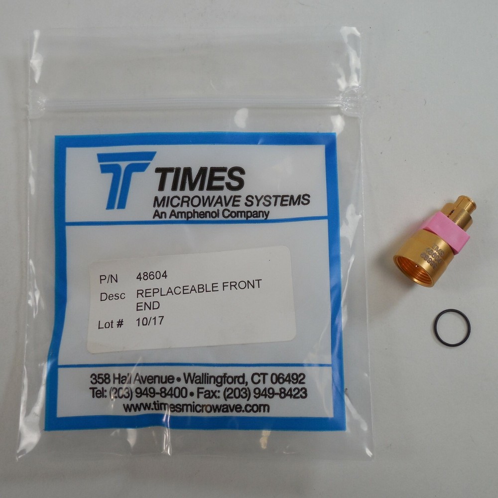 Times Microwave 48604 Replacement Front End TMS Type M8 Plug NOS