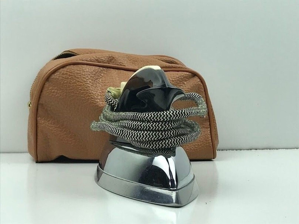 Vintage Neckermann Travel Iron - Tested