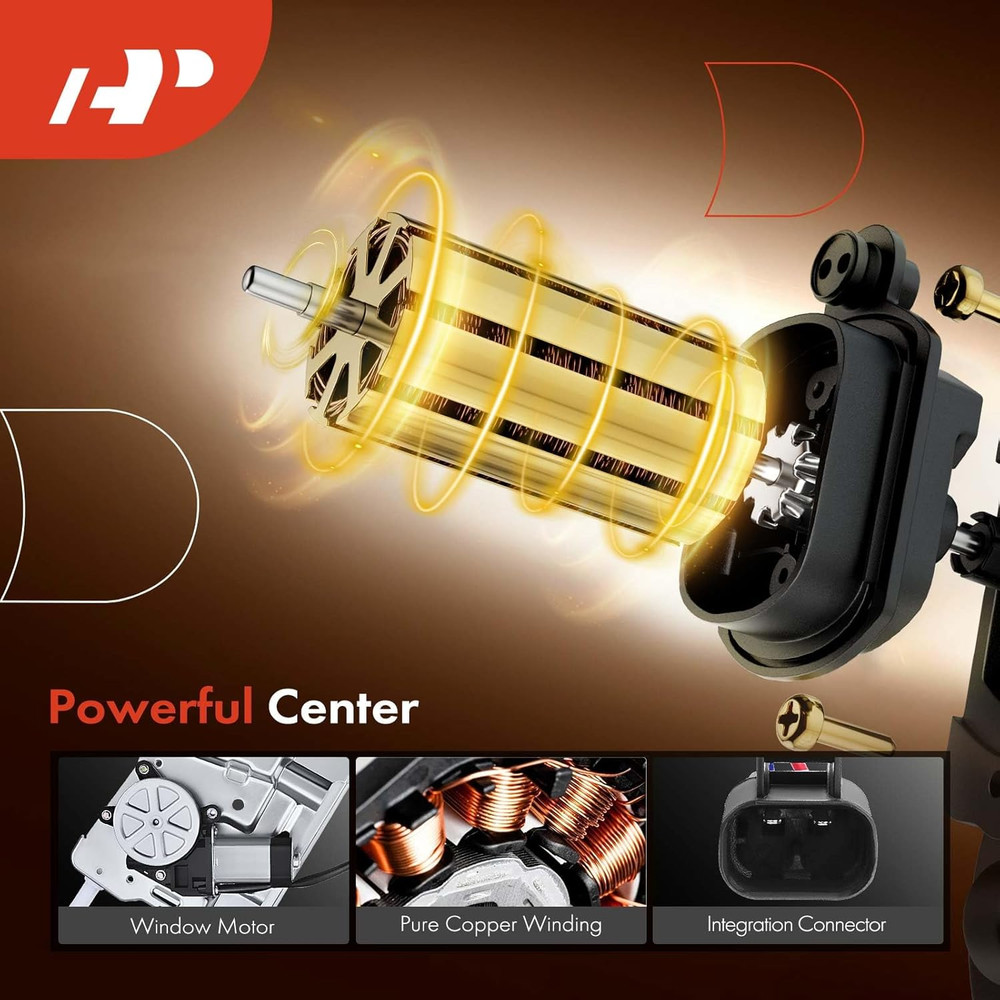 2006-2011 Buick Lucerne Front Left Power Window Regulator–Compatible