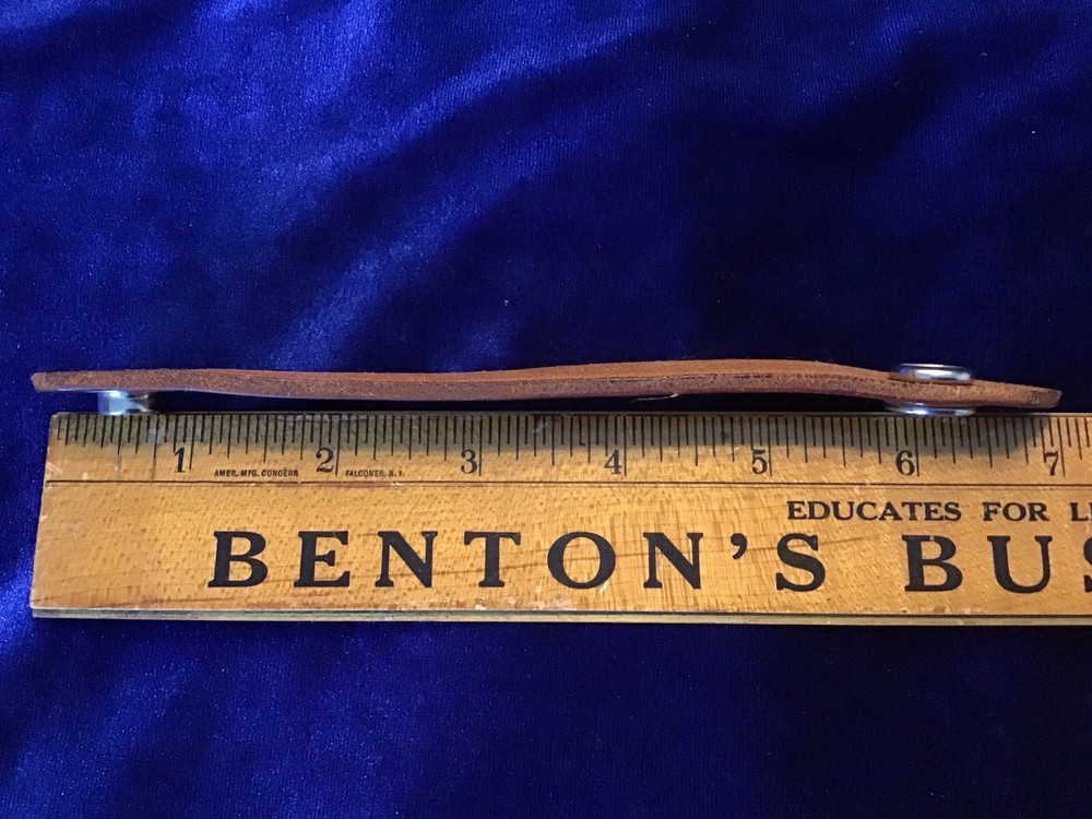 WESTERN CUTLERY W49 FIXED BLADE "REPLACEMENT" LEATHER KEEPER STRAP!