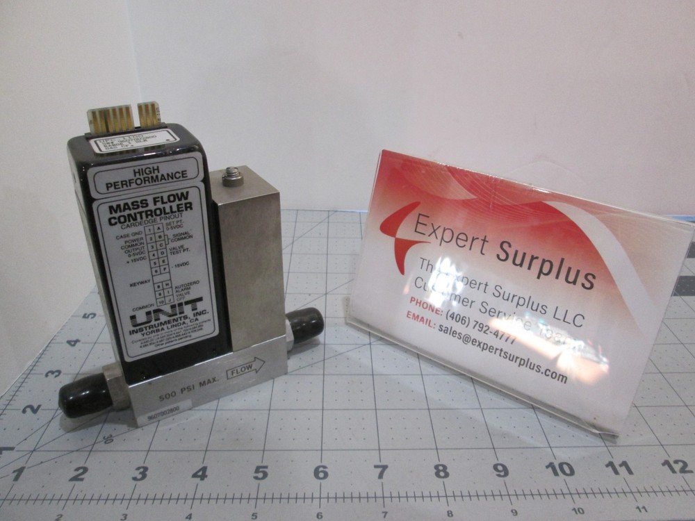 Unit, UFC-1100, CF4, 1 SLM, Mass Flow Controller, Used