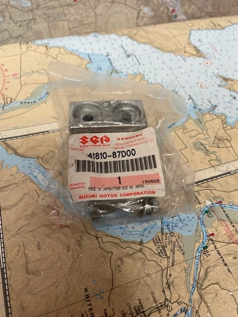 Suzuki #41810-87D00 Zinc & Bolt Anode Set